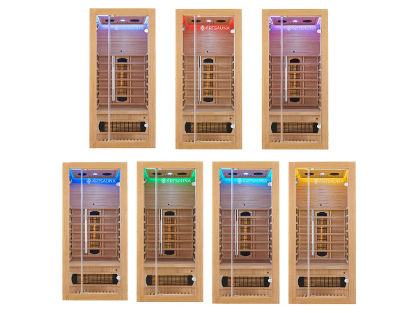 Infraroodcabine / Sauna Kiruna - 90x90x190 – foto 2 – kavel bij XL Auctions