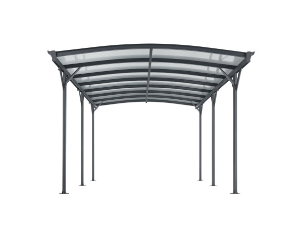 Terrasdak / Carport - Boogdak - 5 x 3 m - Donkergrijs – foto 11 – kavel bij XL Auctions
