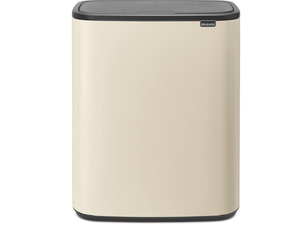 Brabantia Bo Touch Bin Prullenbak - 2 x 30 liter Soft Beige – kavel bij XL Auctions