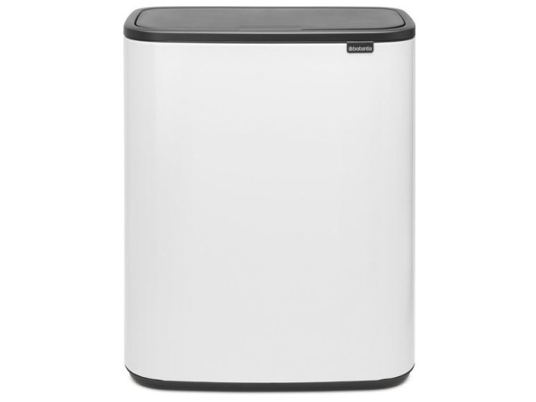 Brabantia Bo Touch Bin Prullenbak - 2 x 30 liter White – kavel bij XL Auctions