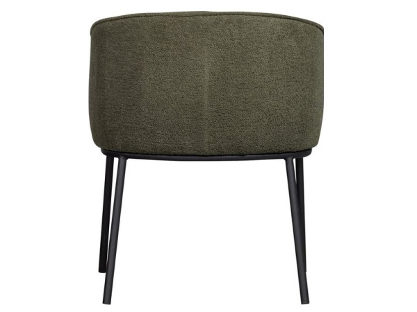WOOOD Leon Eetkamerstoel - Bouclé - Forest Green - 77x61x63 – foto 2 – kavel bij XL Auctions