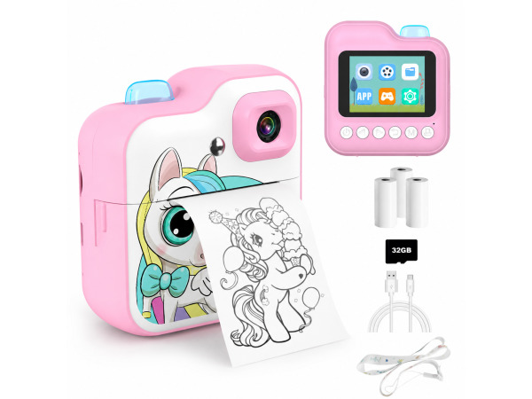 iTeck Kindercamera met instant Thermische Printer – foto 2 – kavel bij XL Auctions