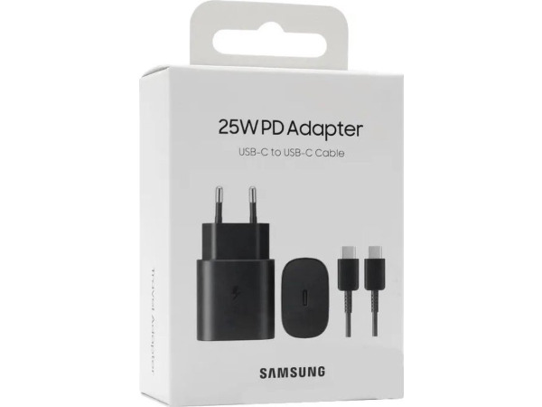 Samsung Universele USB-C adapter/oplader 25W kabel
