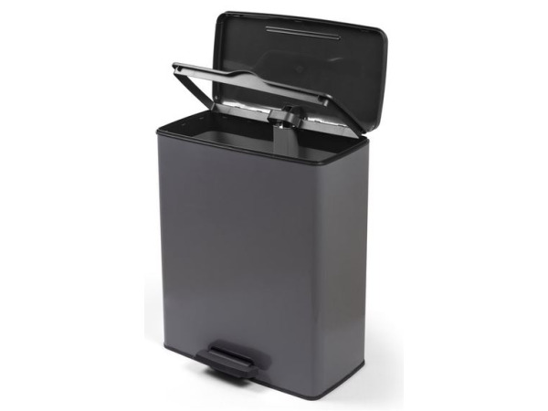 Curver Decobin Prullenbak - 65L - Rechthoekig - Grijs – foto 2 – kavel bij XL Auctions