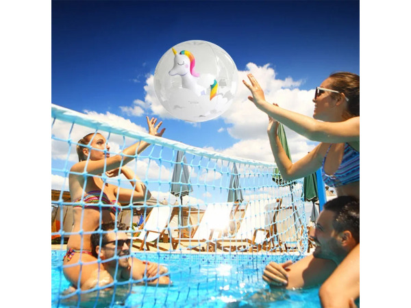 Strandbal met eenhoorn - 3D – foto 2 – kavel bij XL Auctions