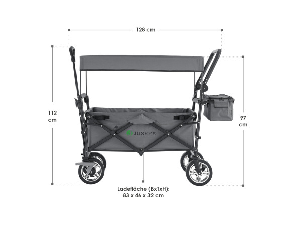 Bolderkar inklapbaar max 120 kg – foto 16 – kavel bij XL Auctions