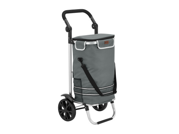 Boodschappentrolley 3in1 - 56L - Grijs – kavel bij XL Auctions