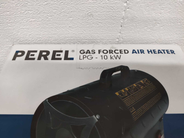 Perel ventilator / heteluchtkanon op gas LPG 10kW – foto 7 – kavel bij XL Auctions
