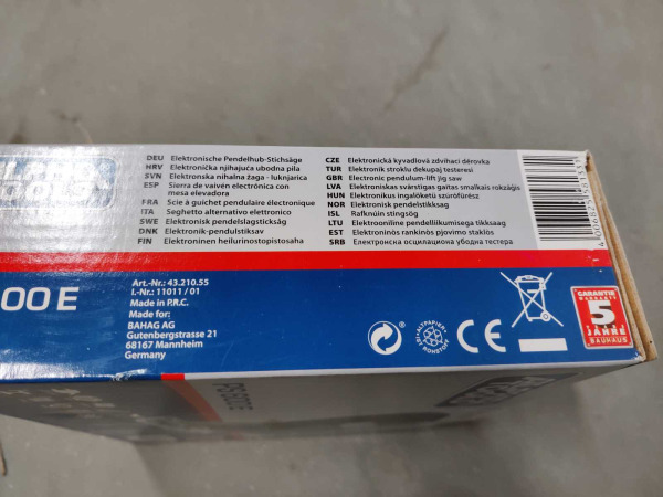 Alpha Tools decoupeerzaag PS 600 E – foto 3 – kavel bij XL Auctions