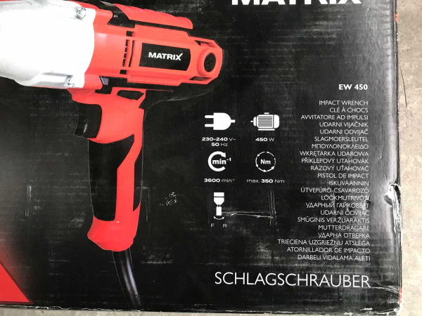 Matrix slagmoersleutel EW 450 – foto 4 – kavel bij XL Auctions