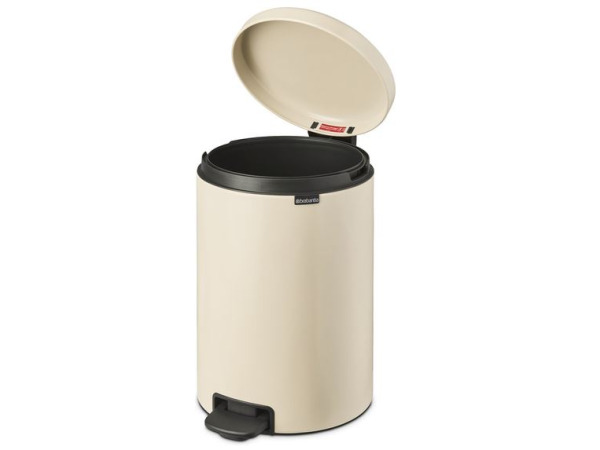Brabantia NewIcon Prullenbak - 20 liter - Soft Beige – foto 2 – kavel bij XL Auctions