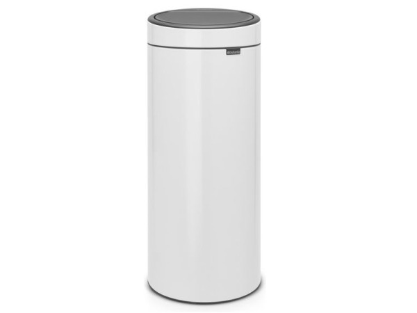 Brabantia Touch Bin Prullenbak - 30 liter - White – kavel bij XL Auctions