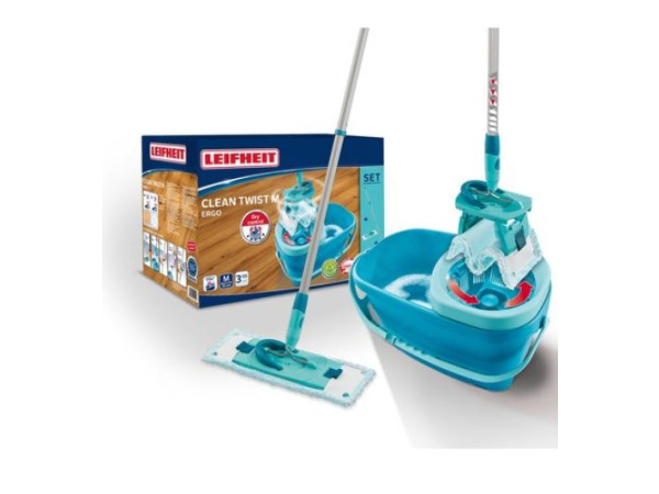 Leifheit Clean Twist M vloerwisser Ergo - dweil set compleet