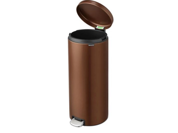 Brabantia NewIcon Prullenbak - 30 liter - Warm Bronze – foto 2 – kavel bij XL Auctions