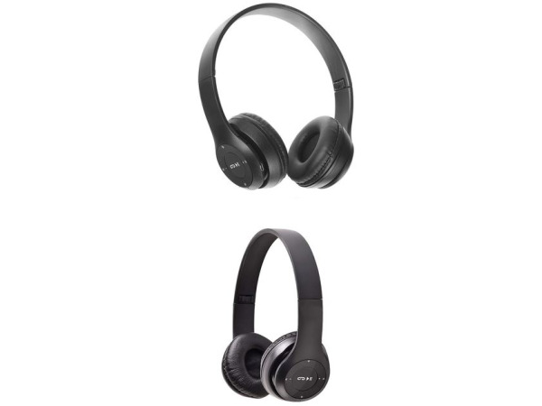 p47 Draadloze bluetooth hoofdtelefoon zwart – foto 2 – kavel bij XL Auctions