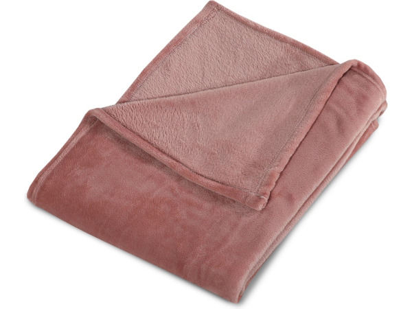 Fleece deken roze 150x200cm – foto 6 – kavel bij XL Auctions