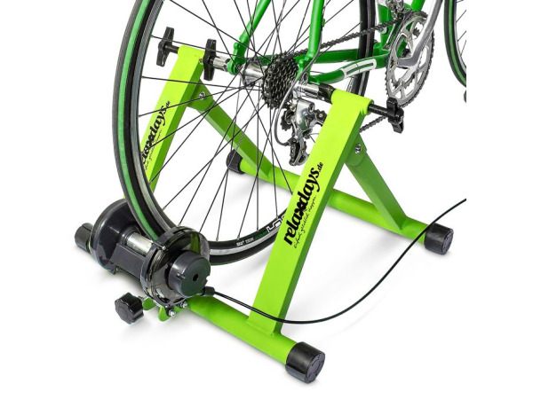 Fietstrainer met 6 versnellingen rollenbank