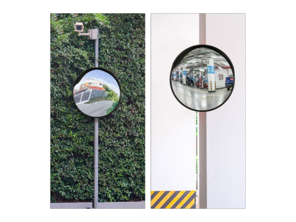 Grote ronde verkeerspiegel dode hoek 45cm – foto 4 – kavel bij XL Auctions