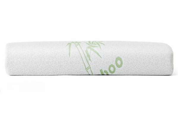 Dreamhouse Bamboe Neksteun Kussen - 50 x 30 x 7/10 cm - Wit – foto 4 – kavel bij XL Auctions