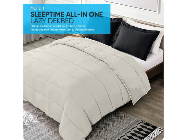 Sleeptime lazy Dekbed 200x200cm – foto 3 – kavel bij XL Auctions