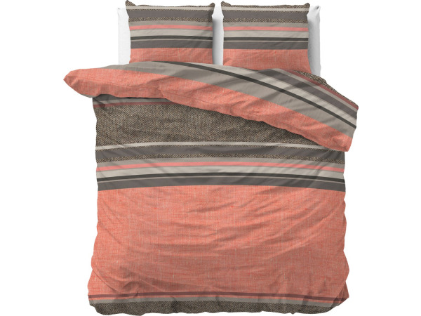 Dekbedovertrek Sonta Orange 200x200cm+2slopen – kavel bij XL Auctions