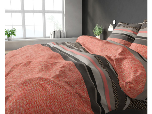 Dekbedovertrek Sonta Orange 200x200cm+2slopen – foto 4 – kavel bij XL Auctions