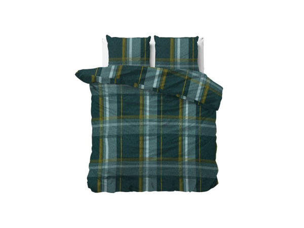 Dekbedovertrek zoni green 200x200cm+2slopen – kavel bij XL Auctions