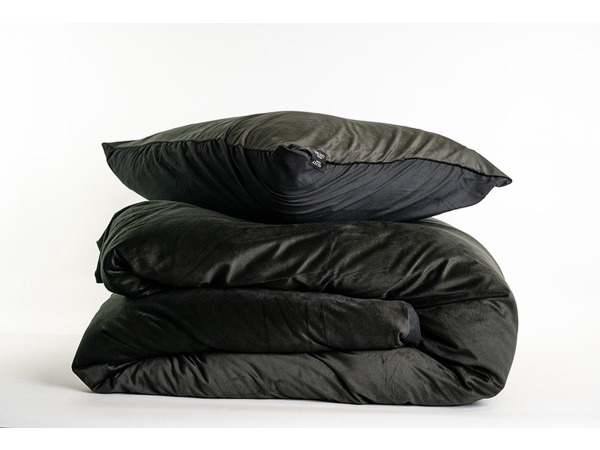 Dekbedovertrek Velvet Veloers zwart 240x220cm+2slopen – foto 6 – kavel bij XL Auctions