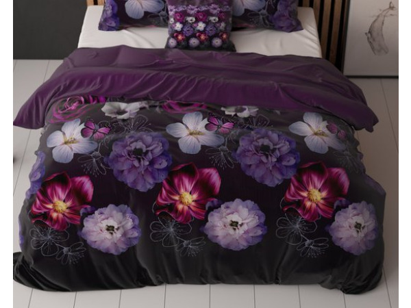 Dekbedovertrek Magic flowers 200x200cm+2slopen – foto 3 – kavel bij XL Auctions