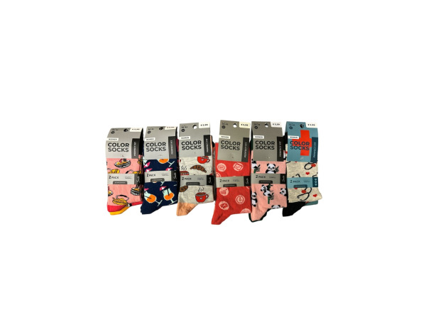Partij Happy color socks mt36-46 – foto 3 – kavel bij XL Auctions