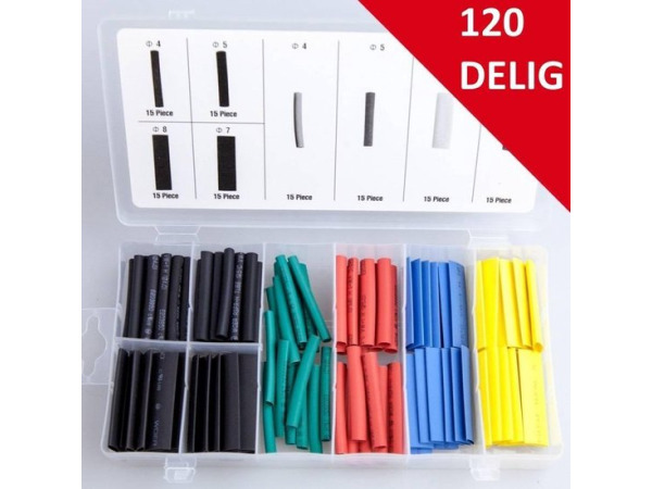 Isolatie en krimpkous set 1 tot 600volt – foto 2 – kavel bij XL Auctions