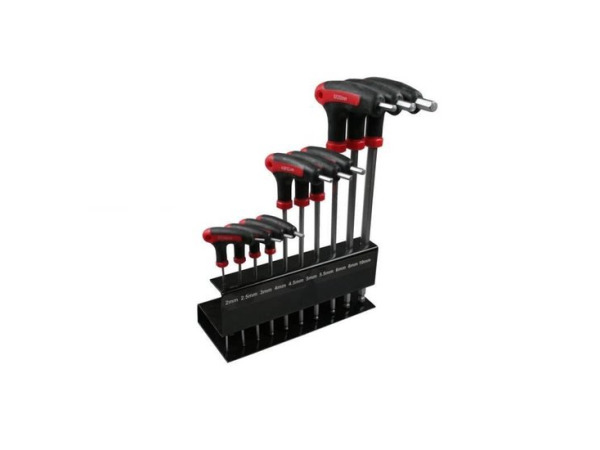 T-Grip Inbus zeskant, 2-10 mm – foto 3 – kavel bij XL Auctions