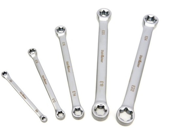 Torx-Ringsleutel set dubbel 5 dlg CRV – foto 4 – kavel bij XL Auctions