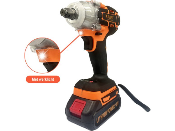 Accu slagmoersleutel 18volt – foto 2 – kavel bij XL Auctions