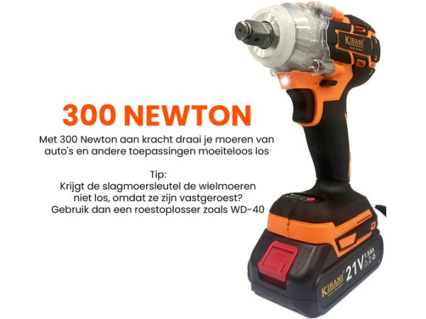 Accu slagmoersleutel 18volt – foto 4 – kavel bij XL Auctions