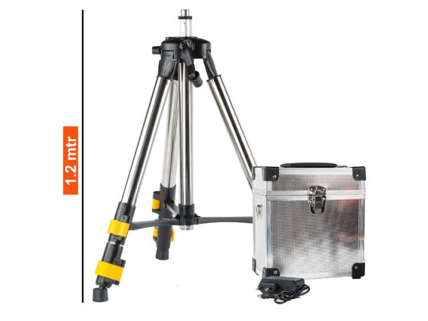 Bouwlaser met statief op accu – foto 4 – kavel bij XL Auctions
