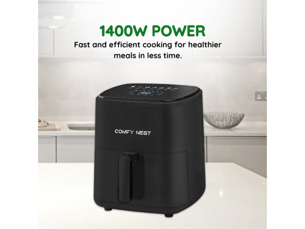 1400W Digitale Airfryer - 5L – foto 3 – kavel bij XL Auctions
