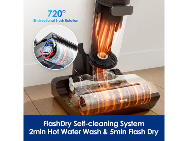 Tineco Floor One S7 Flashdry Pet - Vloerreiniger - draadloos – foto 6 – kavel bij XL Auctions