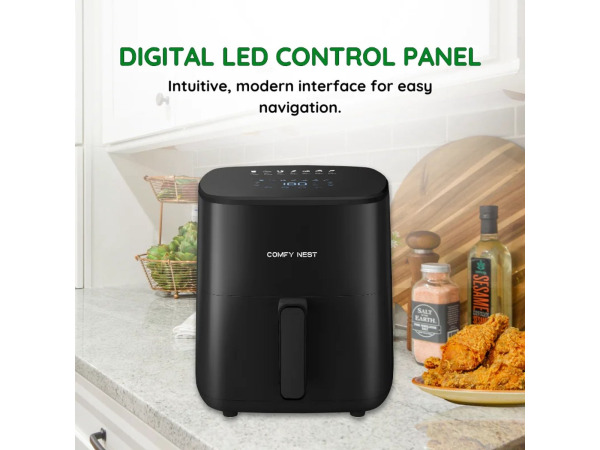 1400W Digitale Airfryer - 5L – foto 7 – kavel bij XL Auctions
