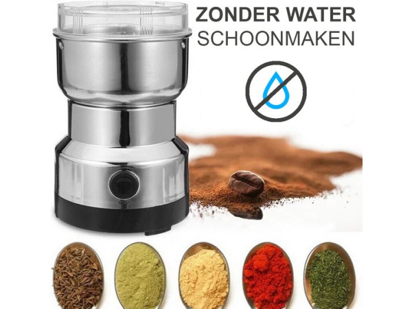 Koffie/kruiden molen met 4 messen – foto 3 – kavel bij XL Auctions