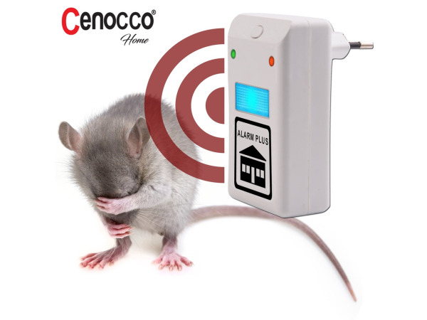 3x Ultrasoon ongediertealarm met infraroodsensor 230volt – kavel bij XL Auctions