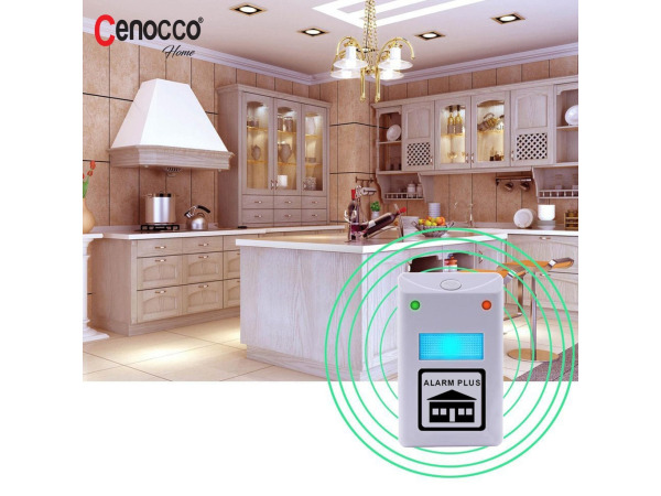3x Ultrasoon ongediertealarm met infraroodsensor 230volt – foto 3 – kavel bij XL Auctions