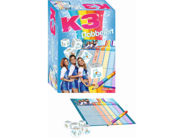 K3 DOBBELEN gezelschapsspel – foto 2 – kavel bij XL Auctions