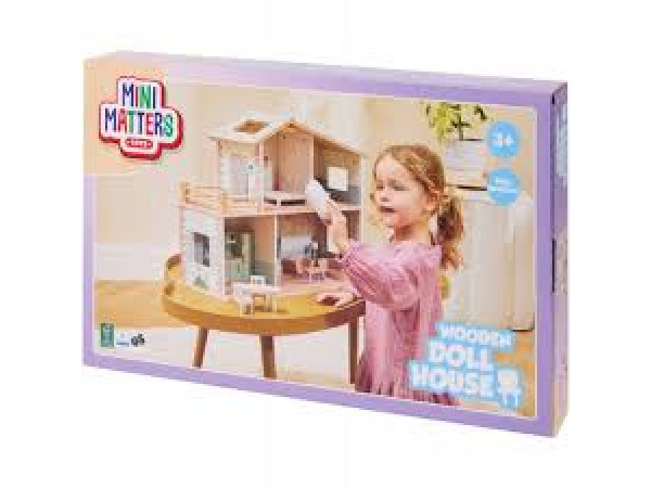 Houten poppenspeelhuisje – kavel bij XL Auctions