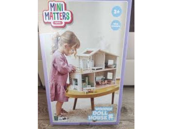 Houten poppenspeelhuisje – foto 5 – kavel bij XL Auctions