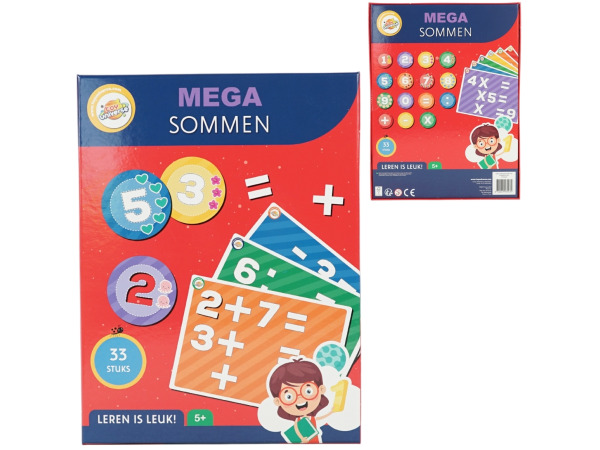 Ik leer mega sommen – kavel bij XL Auctions