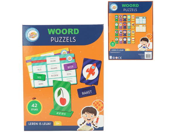 Ik leer woord puzzels