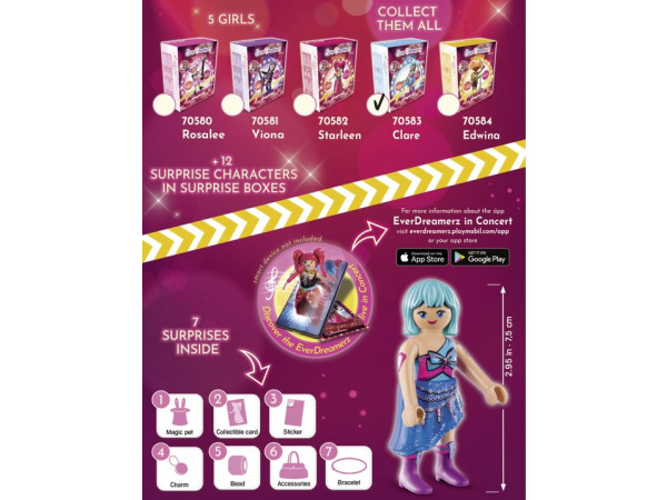 PLAYMOBIL EverDreamerz Clare – foto 3 – kavel bij XL Auctions