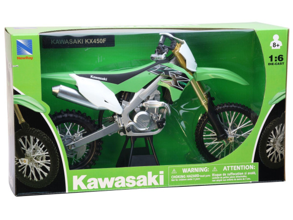 Kawasaki KX450 schaal1:6 – kavel bij XL Auctions