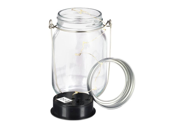 Set of 2 LED Solar Mason Jars – foto 4 – kavel bij XL Auctions